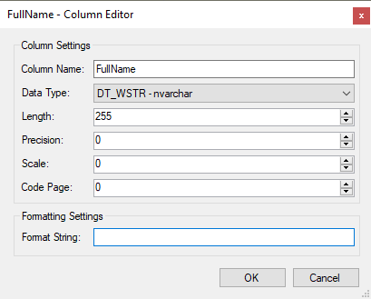 JSON Destination Editor